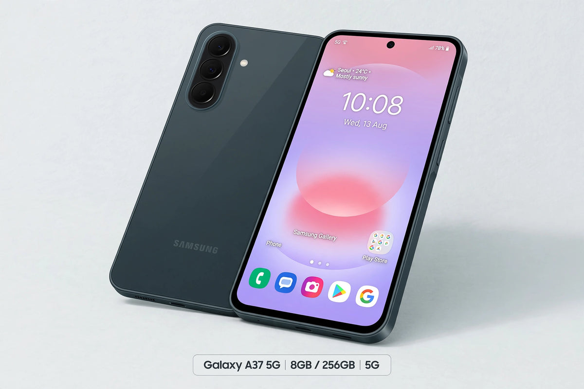"Nuevo en Omnia 📱Samsung Galaxy A37 5G - 8GB RAM + 256GB - ¡Vuela con el 5G! Disponible ya. Pregúntame"