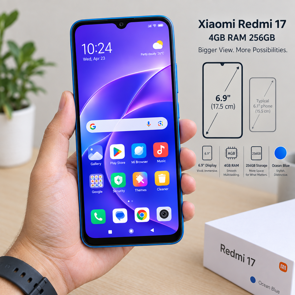 Xiaomi Redmi 17 256GB - En mano