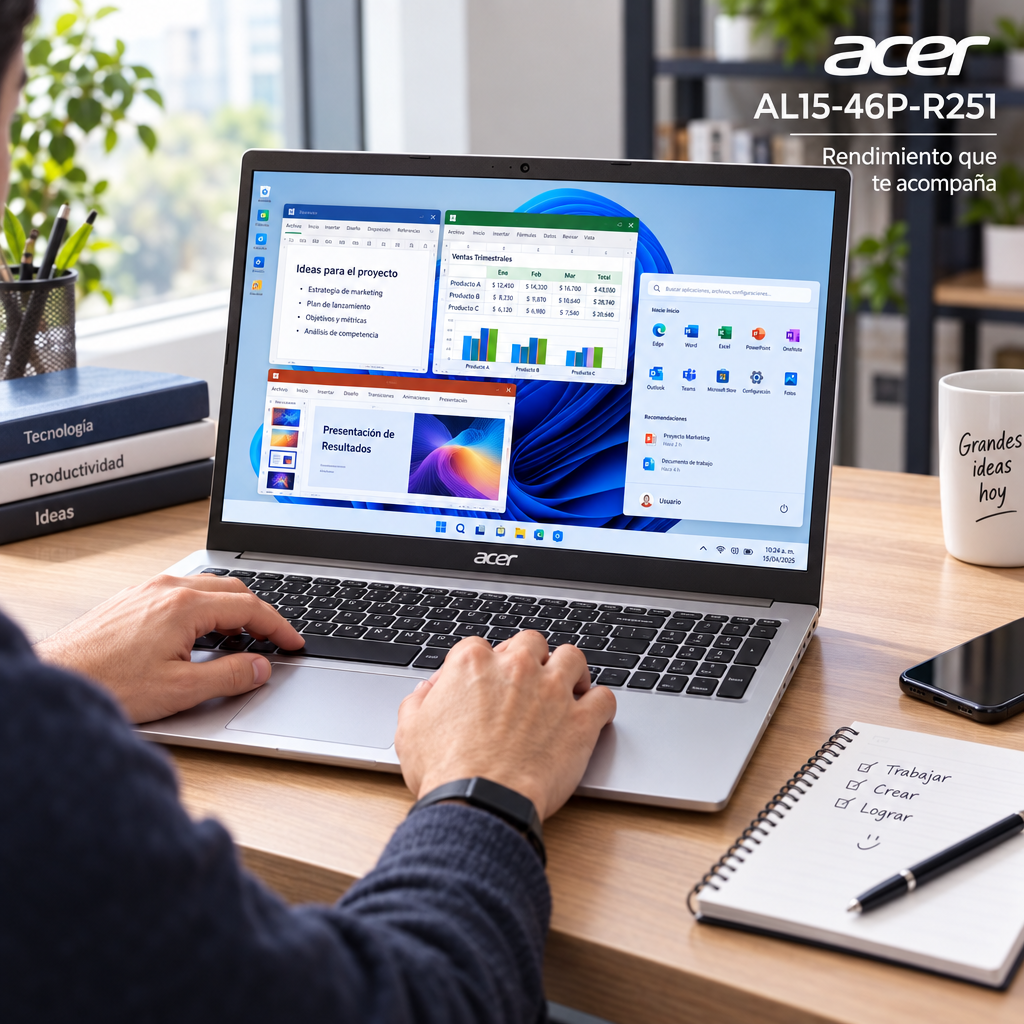 Acer AL15-46P-R251 - En uso escritorio