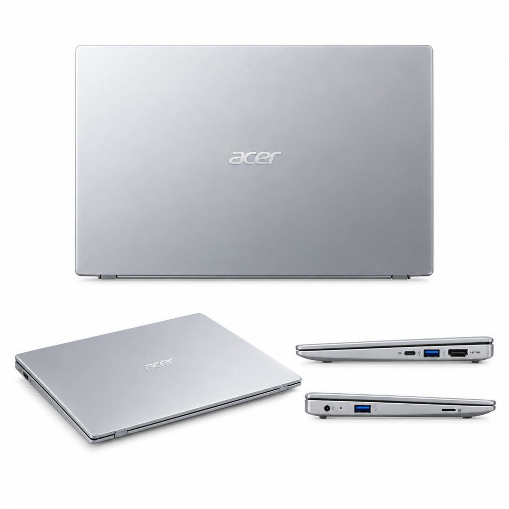 Acer AL15-46P-R251 - Tapa cerrada y puertos