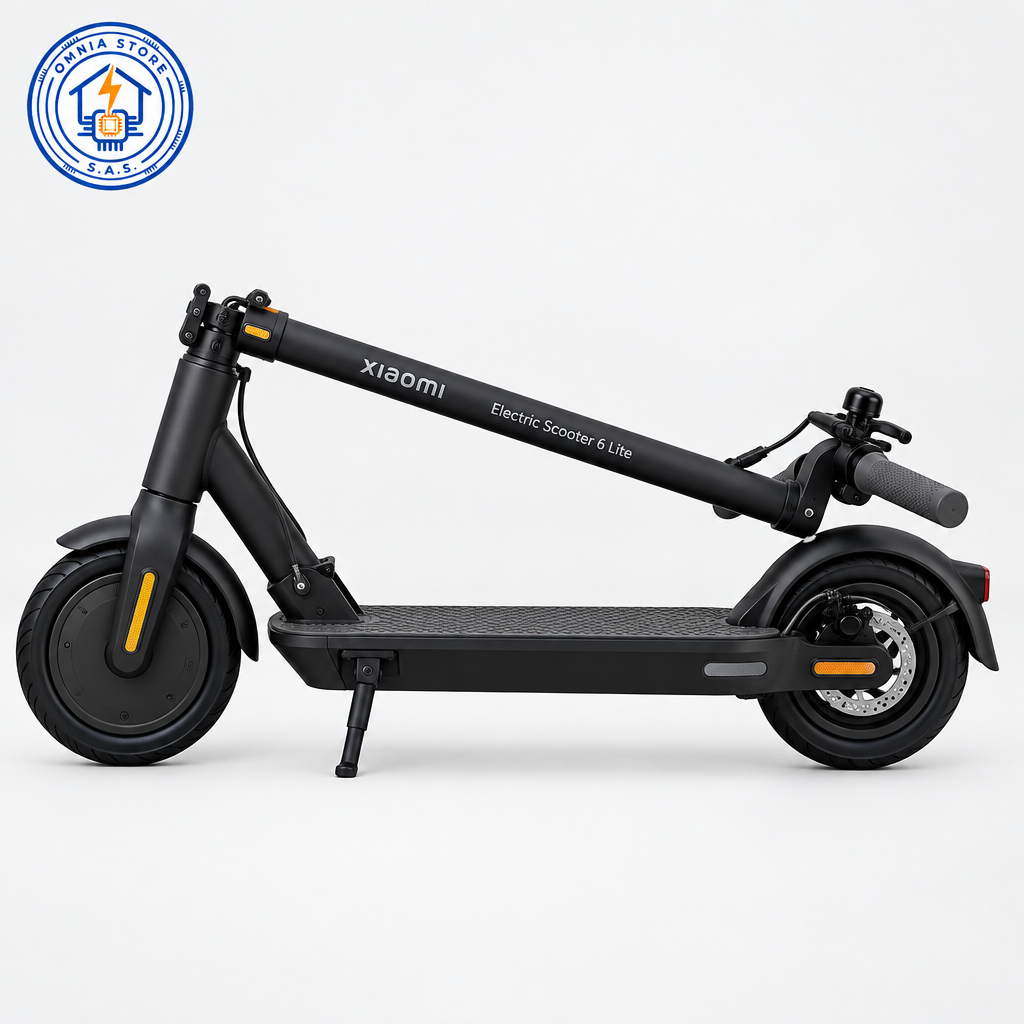 Xiaomi Scooter 6 Lite - Plegada con logo Omnia Store